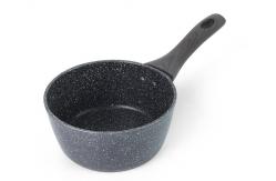 China Temperature Resistance Silicone Handle 4mm Aluminum Milk Pan supplier