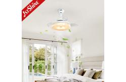 China CE Smart Wifi Control Invisible Ceiling Fan Light for Bedroom 36 Inch supplier