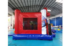 China 1000D Inflatable Super Hero Jumping Bouncy Castle For Hotel supplier