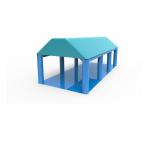 Blue Outdoor Inflatable Tents Portable Air Structure Customized for sale