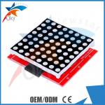 8 x 8 Dot Matrix Driver Module , 2 in 1 74HC595 Chip Red LED Display Board Kit for sale