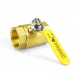 1 Inch Brass Ball Valve Threaded With Lock 10 Year Warranty