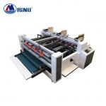 Two Pieces Carton Box Folder Gluer Machine Semi Automatic 1500mm for sale