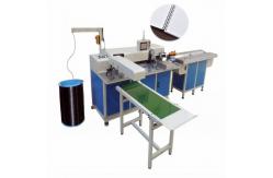 China 3/8 Inch Book Binding Punching Machine , Nanbo Spiral Wire Binding Machine supplier