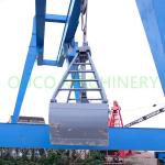 3 CMB 2 Rope Coal 3 Cubic Mechanical Grab Bucket