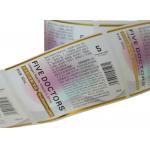 Customized Self Adhesive Label for Packaging Vinyl Waterproof Sticker Printing Roll Label Round Stickersmos for sale