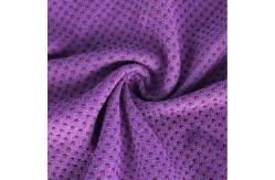 China Custom Portable Microfiber Yoga Beach Towel Mat Anti Slip 40x80 supplier