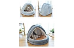 China PP Cotton Removable Plush Pet Beds supplier