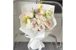 China Florist Wrapping Paper in Stone Texture for Sustainable Flower Bouquet Packaging supplier