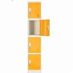Multi Tier 4 Doors Steel Locker Modular Metal Lockers