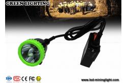 China Rechargeable Coal Mining Lights 5V 50000lux Headlamp , Coal Miner Cap Lights supplier