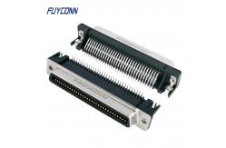 China Right Angle PCB Female DDK Amphenol Centronics 64 Pin Connector supplier