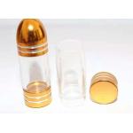 Bullet Shape Empty Capsule Shells 44mm Rhino 69 Clear Plastic Pill Bottles