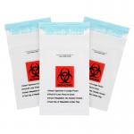 Resealable Clear LDPE Medical Plastic Bag For Laboratory Biohazard for sale