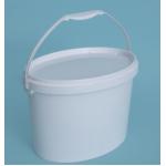 5L 10L 20L Plastic Bucket Oval Form PP / HDPE Material for sale