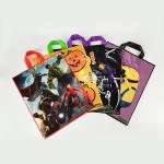 Wide 4cm Long 44cm Poly Shopping Bag Thank You Grocery Carrier for sale