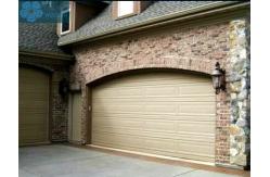 China Red Aluminium Alloy Garage Sectional Door With Vault supplier