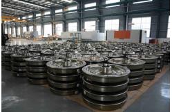 China Resilient Train Rail Wheels 10-1450mm Diameter AAR M107 Standard supplier