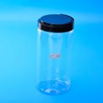 2500ML FDA Oat Plastic Containers Screw Top Lids for sale