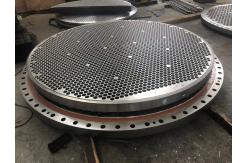 China ASTM B432 Heat Exchanger Tube Sheet  Gr16 Titanium Steel Plate Cladding supplier