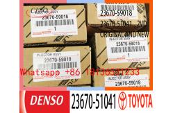 China 23670-59018 23670-51041 TOYOTA Fuel Injectors Replacement supplier