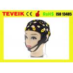 Black Tin Electrode EEG electrode cap, 20 leads separating EEG hat