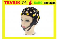China Black Tin Electrode EEG electrode cap, 20 leads separating EEG hat supplier
