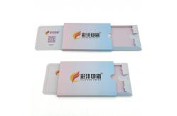 China Custom Recyclable Printing Tiny White Paper Endoderm Frosted Folding Drawer Paper Box Small supplier