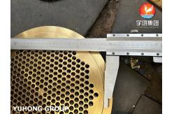 China ASTM B171 C46400 Stationary Tubesheet Essential Component For Heat Exchangers supplier