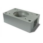 Mill Fiinished Aluminium Extrusion Profiles Cnc Anodized Parts Connection Port