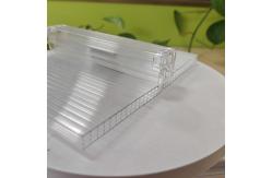 China Four-Layer U-Lock Polycarbonate Sheet for Thermal Insulation Roofing supplier