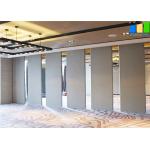 Sound Proof Office Meeting Room Panels 65mm Thickness Wooden Material Sliding Partition Wall for sale