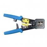 Crimp Tool Network Cable Pliers , Rj45 Crimping Tools For Passthrough Connectors for sale