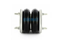China Dunlop 6 x 2 Industrial Air Spring M/31062 Flange Pneumatic Single Convoluted supplier