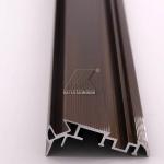 6000 Furniture Aluminium Profiles Bronze Powder Coating High Precision With LED for sale