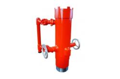 China Carbon Steel Forging Double Plug Cement Head For Pumping Slurry supplier