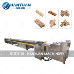 High Capacity Energy Bar Making Equipment with Adjustable Thickness and PLC Computer Control for Snack Bar Production for sale