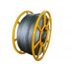 11mm Anti Twist Steel Wire Rope For Single Conductor Or Ovehead Opgw Stringing for sale