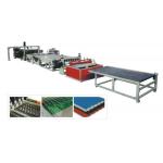 180kg / H 85KW Plastic Board Extrusion Line For PVC Wave Board , Stable Operation for sale