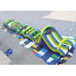 Radical Run Extreme Inflatable Obstacle Challenges , Inflatable Slide Run for sale