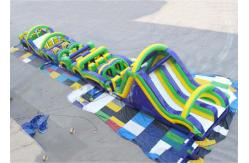 China Radical Run Extreme Inflatable Obstacle Challenges , Inflatable Slide Run supplier