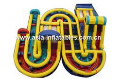 China Adrenaline Rush Games, Extreme Inflatable Obstacle Challenging Course supplier