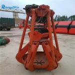Electric Hydraulic Crane Grab Ports Handle Heavy Cargo Clamshell Grabber for sale