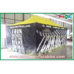 Outdoor Canopy Tent Huge Black Folding Easy Up Tent Steel Frame For Advertisement for sale