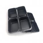RK Bakeware China Foodservice NSF 600g Nonstick 4 Straps Farmhouse White Sandwich Bread Loaf Pan for sale