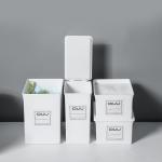 1L 2L 3L PP Desktop Storage Bins Sustainable Plastic Storage Organizer for sale