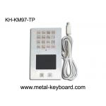 Vandal proof Metal Industrial Digital Keyboard with Waterproof Touchpad for sale