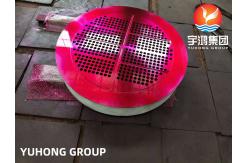 China ASTM A182 F304 F316L Tubesheet For Heat Exchanger PT Avaiable supplier