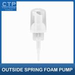 Easy To Carry Colorful Mini Foam Pump Screw On Closure For 0.4 Cc Foam Output for sale