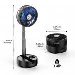 Socool Fan 20000mAh Indoor And Outdoor Camping Fan 9th Speed 8h Timing USB Emergency Power Supply Adjustable Fold Table Fan for sale